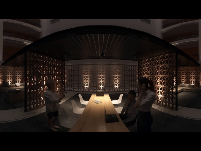 VISTA360 / ARQUITECTURA INTERACTIVA - LOBBY Z LATERAL
