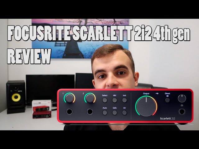 Focusrite Scarlett 2i2 (4th Gen) REVIEW (in English)