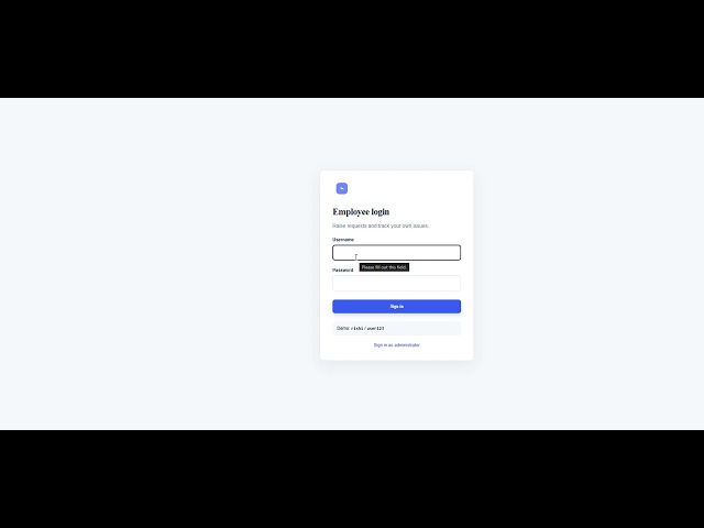 Resolve Desk - A Smart Complaint and Issue Tracking System