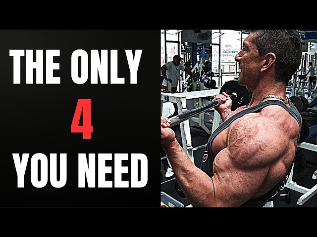 Stop Wasting Time – These Are the ONLY 4 Arm Exercises That Build Size!