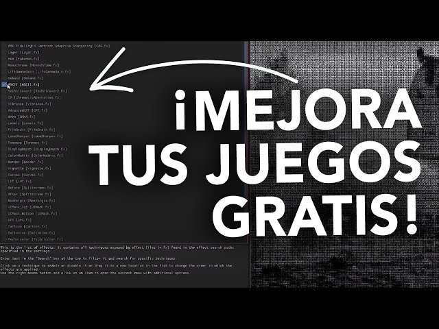Cómo usar ReShade para mejorar los gráficos de tus juegos
