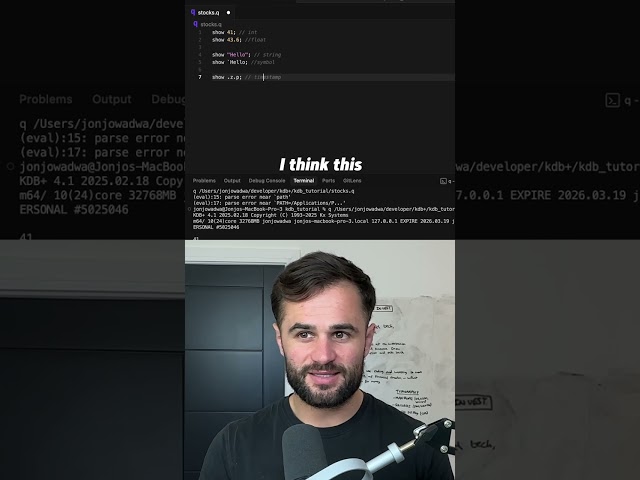 Timestamps in KDB+: KDB+ Tutorial