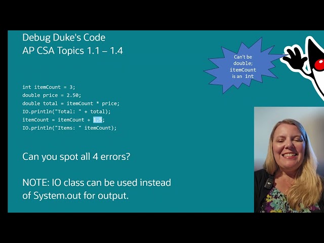 Duke's Debugging Challenge #4 of 5 - Solution