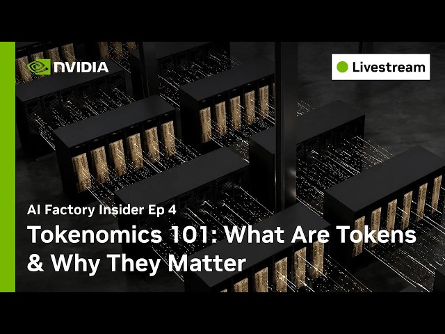 Tokenomics 101: What Are Tokens & Why They Matter | AI Factory Insider Ep. 4