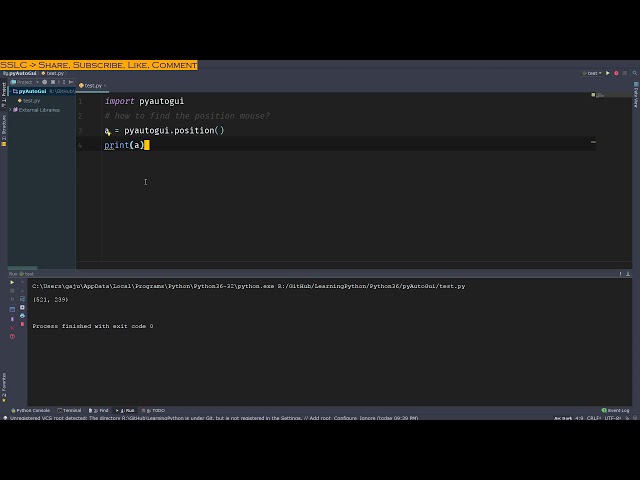Python - Automating GUI with pyAutoGui [3.6]