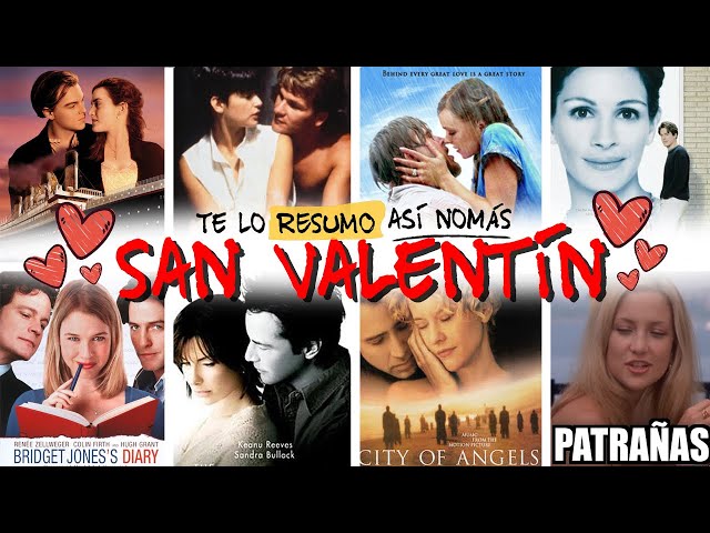 1 HORA de Peliculas Romanticas Y Estupidas Para Ver En San Valentin | #TeLoResumo