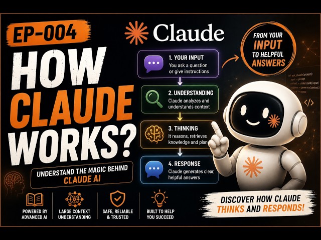 EP-004: How Claude AI Works? 🧠 Inside Anthropic’s AI Model |  Claude AI for Developers