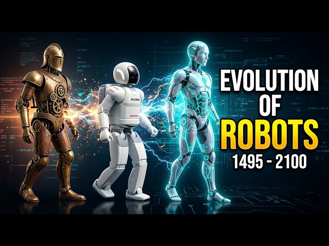 Evolution of Robots (1495 - 2100) 🤖 | 600 Years of Robotic Evolution