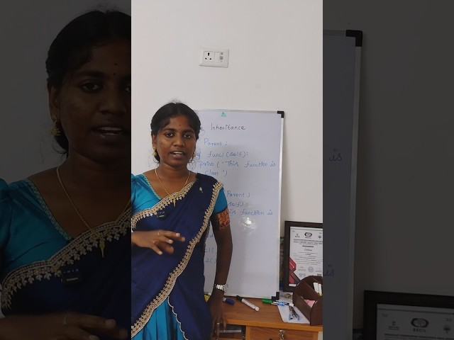 Single inheritance in python with example code #python #inheritance #singleinheritance