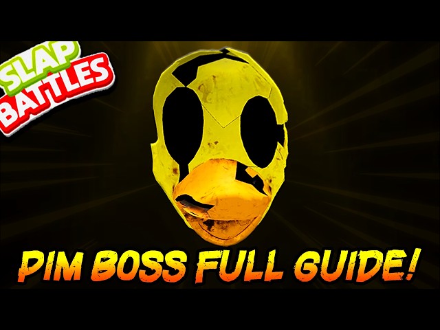 THE PIM BOSS FIGHT FULL DUNGEON GUIDE! - Slap Battles Roblox