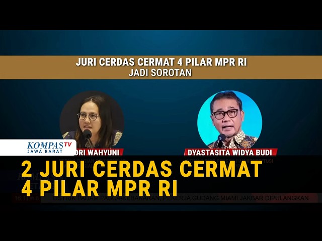 Meet the 2 Judges of the MPR RI Quiz Competition, Highlighting the 4 Pillars of the MPR RI