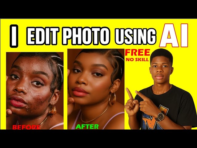 How To Edit Photo Using AI | AI Photo Editing Tutorial | Free AI Tools Tutorial for Beginners (2025)