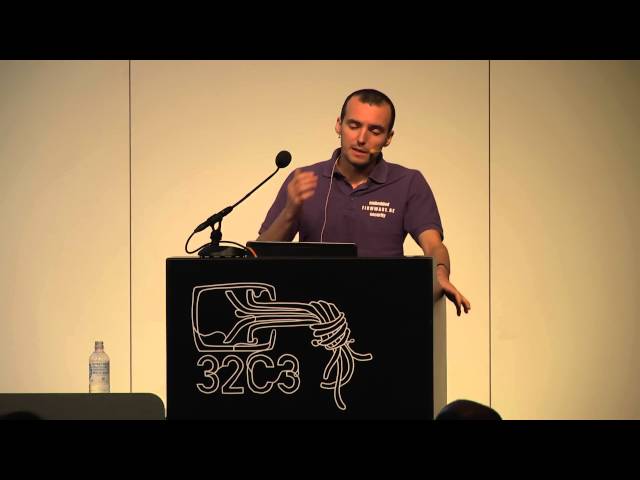 Andrei Costin: (In)Security of Embedded Devices' Firmware - Fast and Furious at Large Scale (deutsch