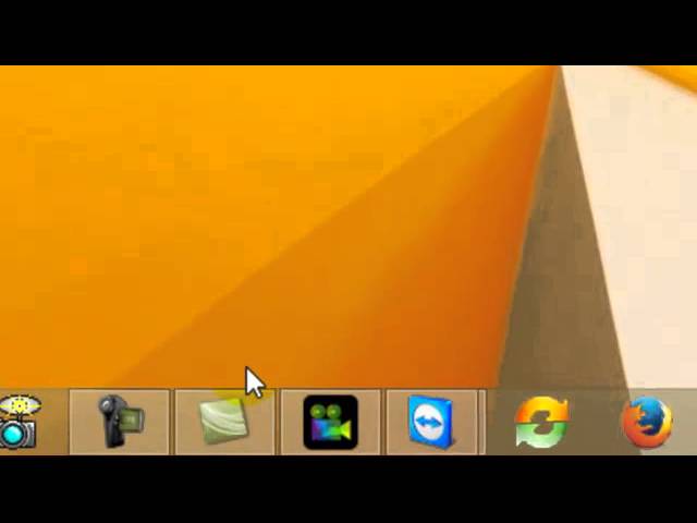What is a taskbar?