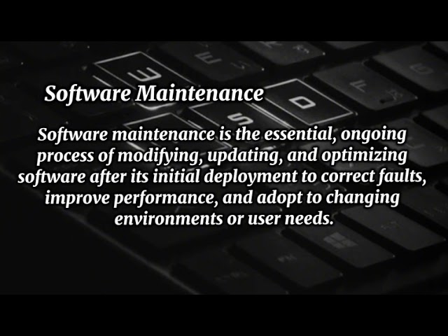 HOW TO MAINTAIN A SOFTWARE & HARDWARE MAINTENANCE 