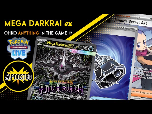 This New Mega Darkrai ex Deck Deletes ANY Pokemon in One Hit!