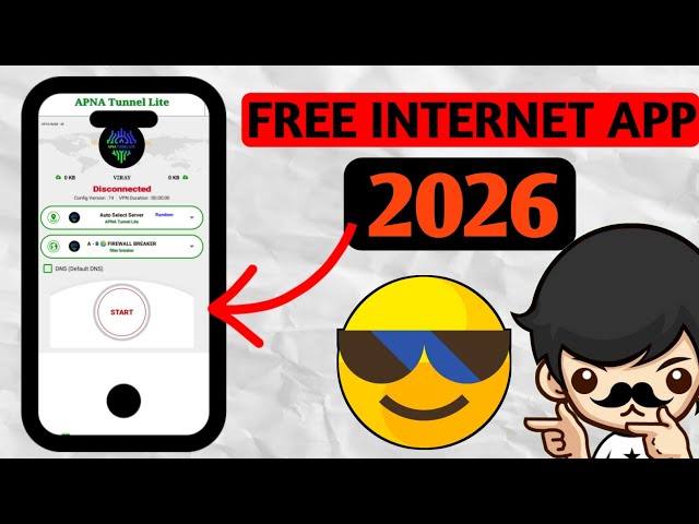 Free Internet app 2026 | Free Internet VPN | Free Kase Chalaye | How to use Free Internet 
