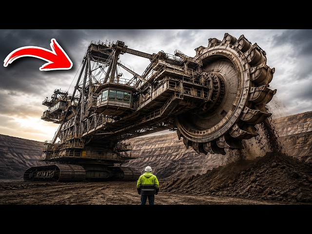 Bagger 293: La Máquina Más Grande del Mundo que Devora Montañas