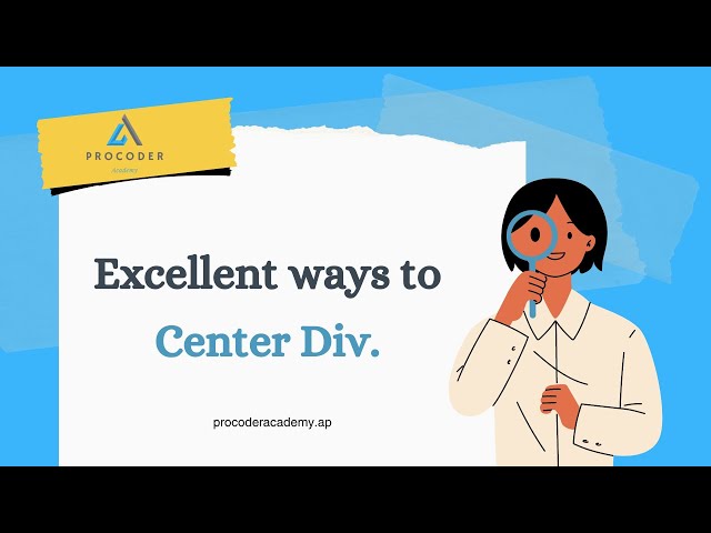 Master CENTER DIV in Minutes with These CSS Tips!