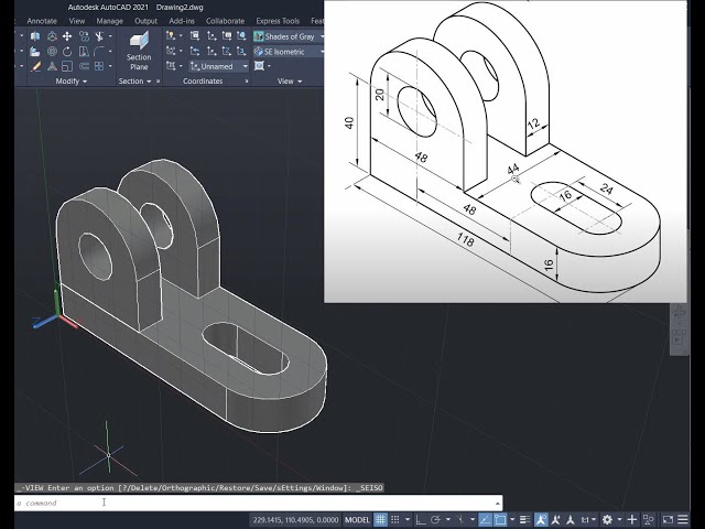 AutoCAD 3D Basics of Modeling STEP BY STEP
