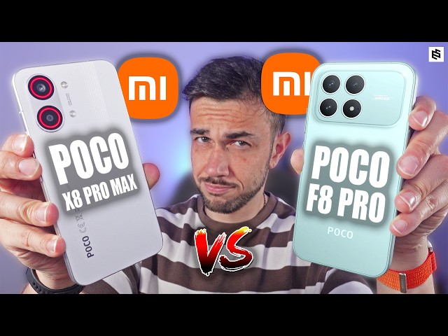 VEREDICTO tras USO REAL!🤔Xiaomi POCO F8 PRO vs POCO X8 PRO MAX