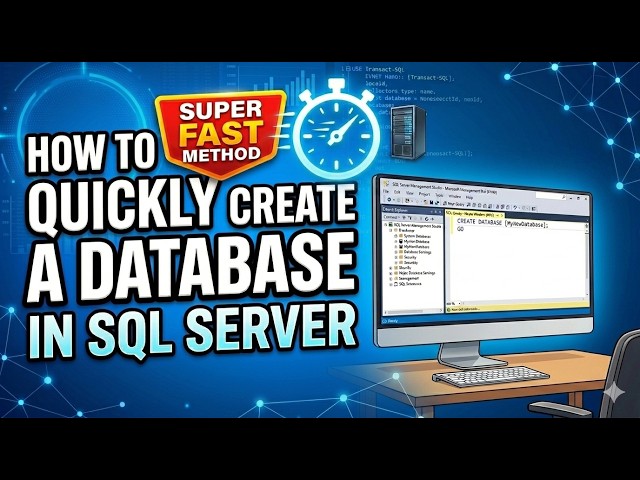 SQL Server: How to Create Your First Database