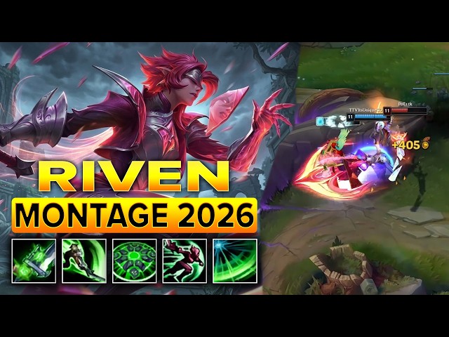Riven Montage 2026 - High Elo Riven Best Plays Season 16