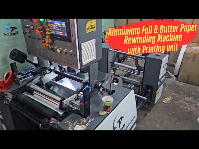 Aluminium foil rewinding machine | Aluminium foil roll making machine | India's fastest machine