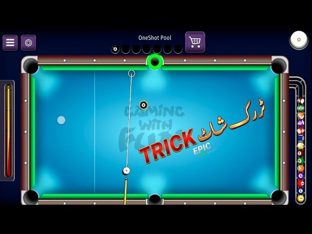 Part 2: Amazing OneShot Pool Trick Shot 🎱🔥#vellagame #OneShotPool #8ballpool #game