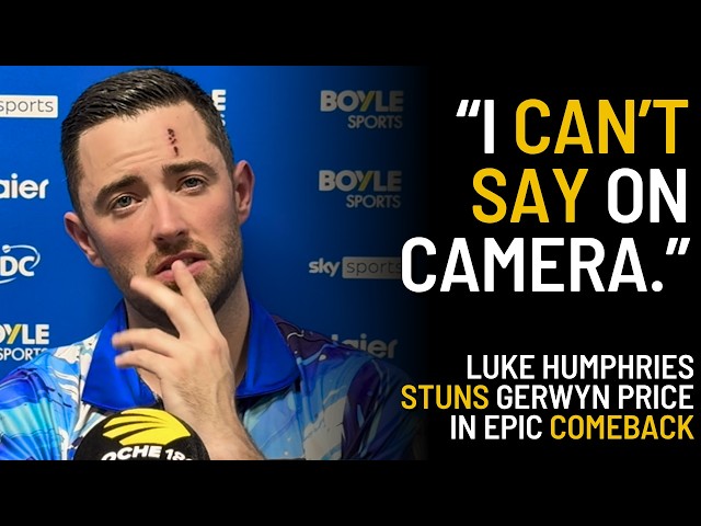 'HE PROBABLY REGRETS THAT NOW' | Luke Humphries on Gerwyn Price Words After Sensational COMEBACK