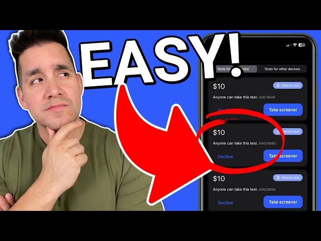 UserTesting HONEST Review (How Much I Made)