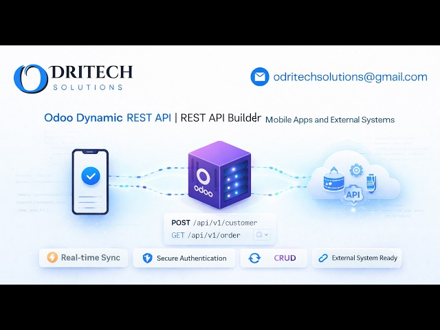 Odoo Report API | Generate QWeb PDF Reports via REST API (Download & Print) | Dynamic REST API
