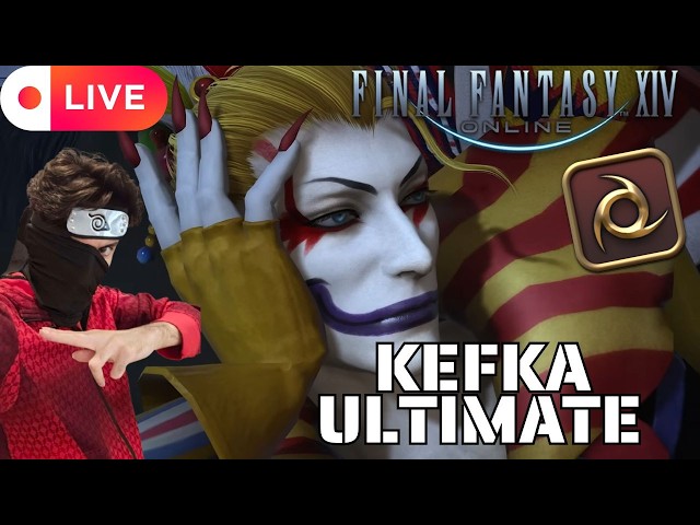 [NIN POV] Kefka Ultimate Phase 1 FIRST CLEAR | Dancing Mad (Ultimate) FFXIV