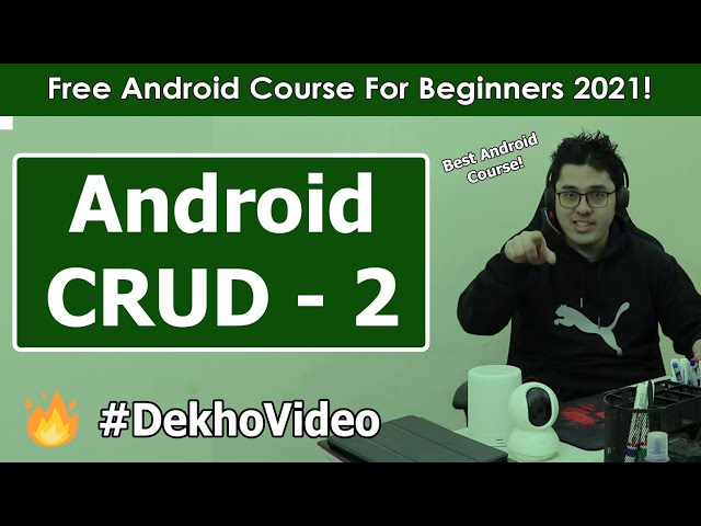 SQLite Android CRUD: Adding Contacts to the Database | Android Tutorials in Hindi #26