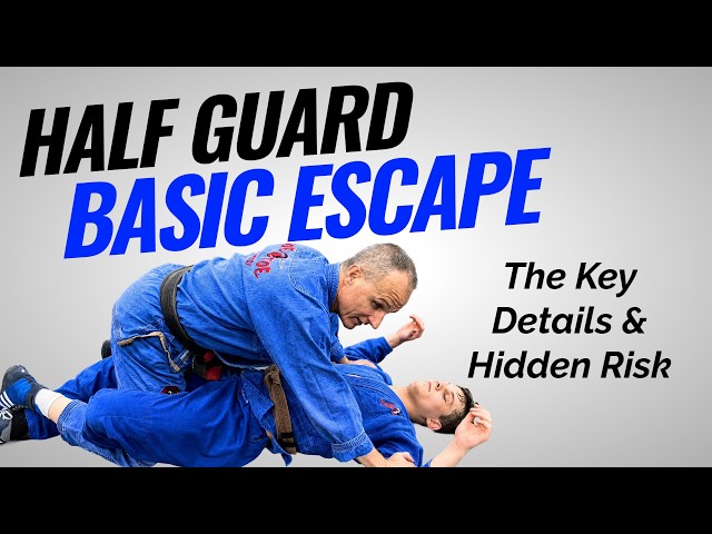 Half Guard Escape Fundamentals: The Key Details & Hidden Risk