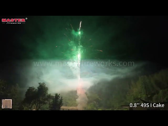 0.8'' 49S I Cake #fireworks #smokefireworks #chinafireworks #2026 #cake