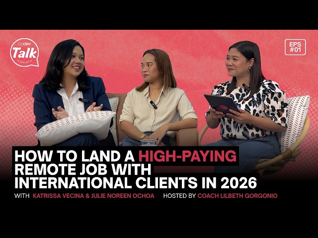 CoDev Talk Series Episode 1: How to Land a High-Paying Remote Job with International Clients in 2026