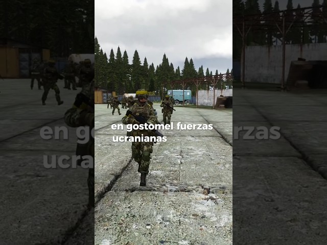Así COMENZÓ la INVASIÓN en el Aeropuerto de Hostomel UCRANIA