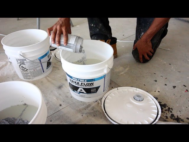 Epoxy Tips: How to mix metallic epoxy