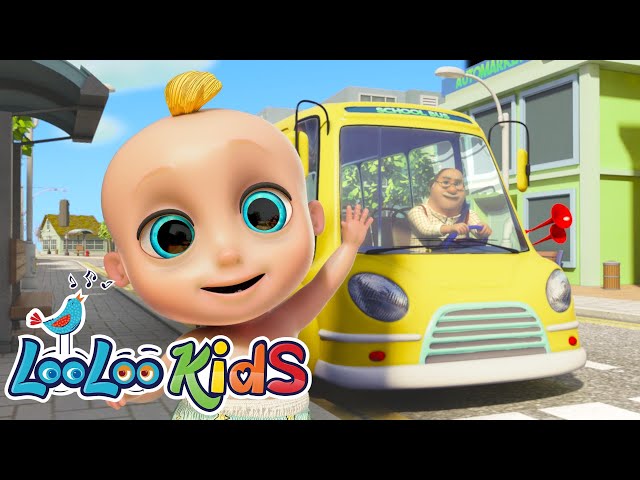 Wheels on the Bus + Johny Johny Yes Papa | Popular Kids Songs Compilation | LooLoo Kids