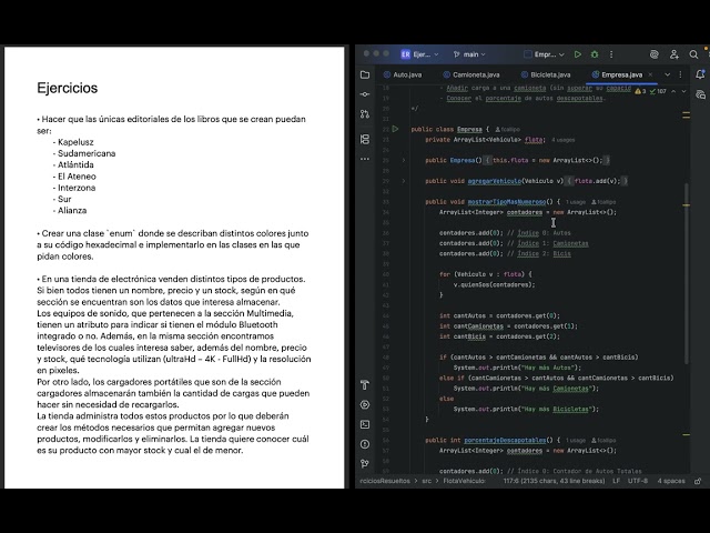 Java | Enum | Solución ejercicio 2 #shorts