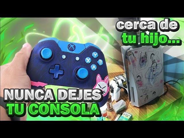Compré un control DESTROZADO por un niño en $25