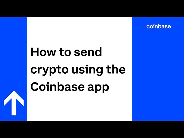 How to send crypto using the Coinbase app