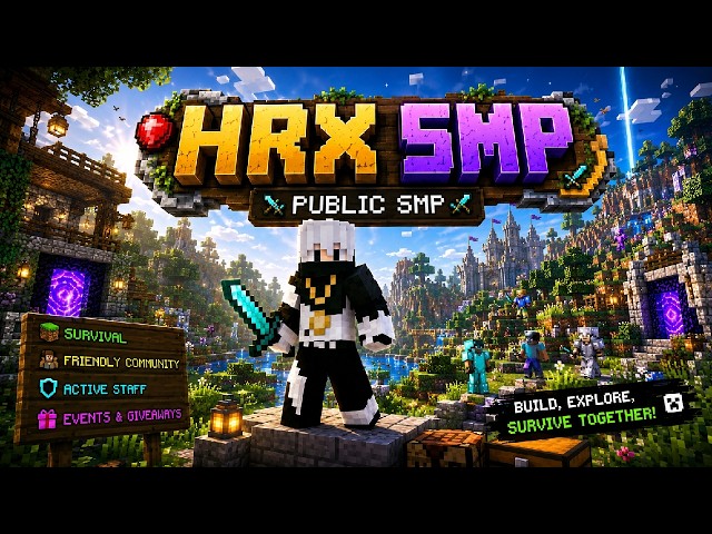 🔴 LIVE: Minecraft Bedrock Addition server 🌍 |Subscribers Join! | Day 25/365
