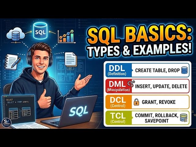 SQL for Beginners | Code With Me | Let’s Learn and Grow Together 