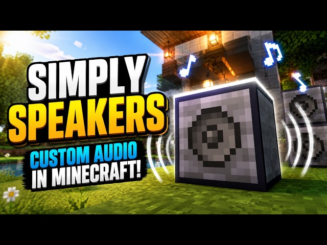 How to Play Your Own Music in Minecraft | Simply Speakers Mod Tutorial
