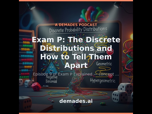 Exam P: The Discrete Distributions and How to Tell Them Apart