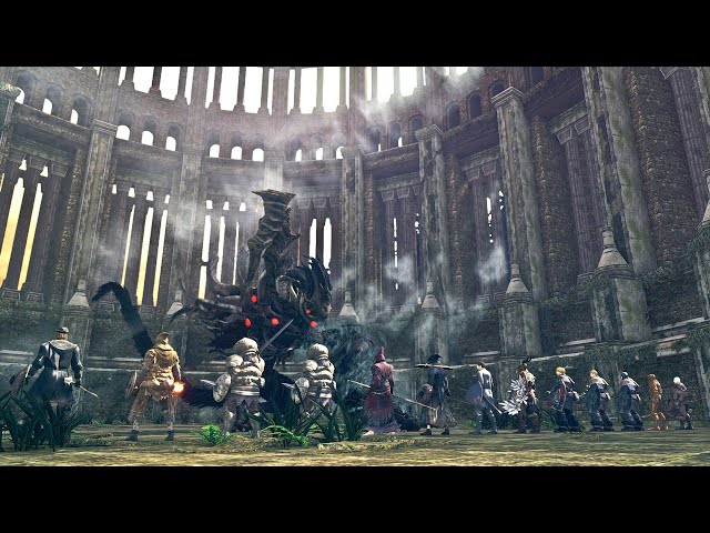 Firelink Shrine VS Manus, Father of the Abyss