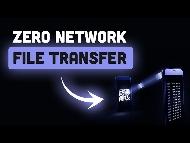 I Tested a File Transfer Tool With No Network At All (decimen)