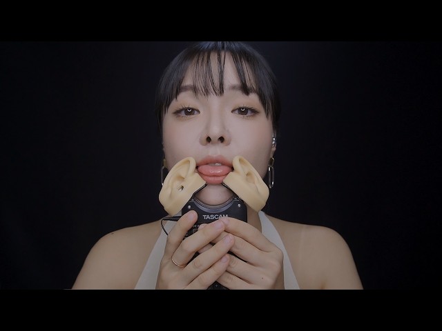 ASMR Silicone Ear Mouth Sounds 👂 Soft & Sticky